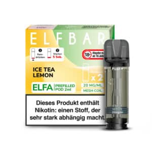 ELFBAR ELFA Pod Ice Tea Lemon