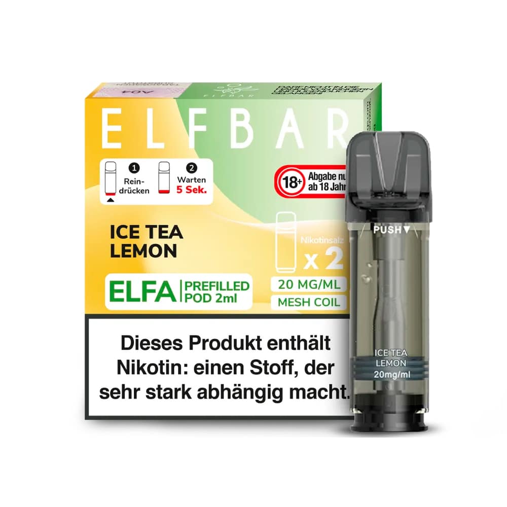 ELFBAR ELFA Pod Ice Tea Lemon