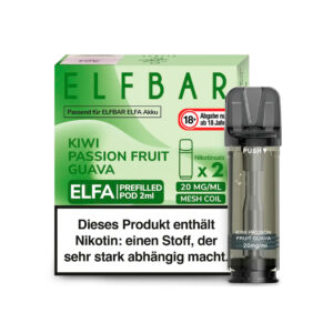 ELFBAR ELFA Pod Kiwi Passion Fruit Guava