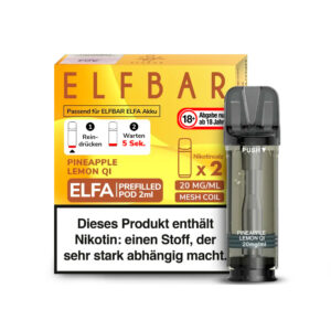 ELFBAR ELFA Pod Pineapple Lemon Qi