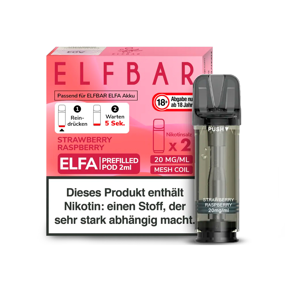 ELFBAR ELFA Pod Strawberry Raspberry