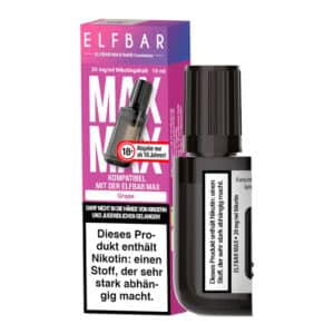 ELFBAR MAX Refill Container Grape