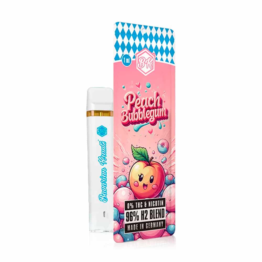 H2 Vape Bavarian Krauts Peach Bubblegum