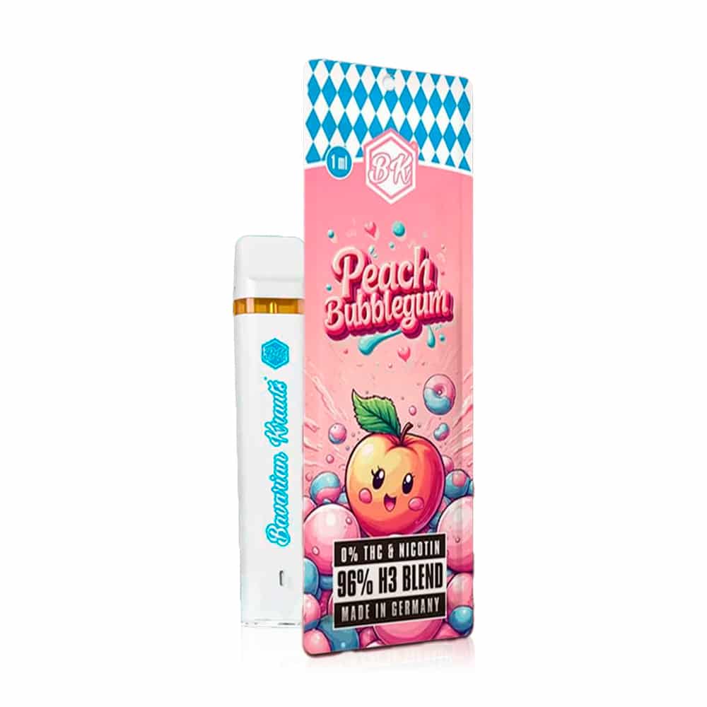 H3 Vape Bavarian Krauts Peach Bubblegum