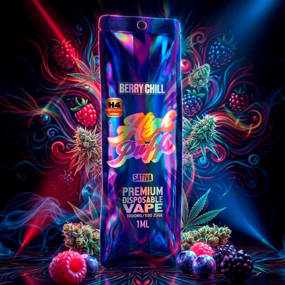 High Puffs H4 Superior Vape Berry Chill