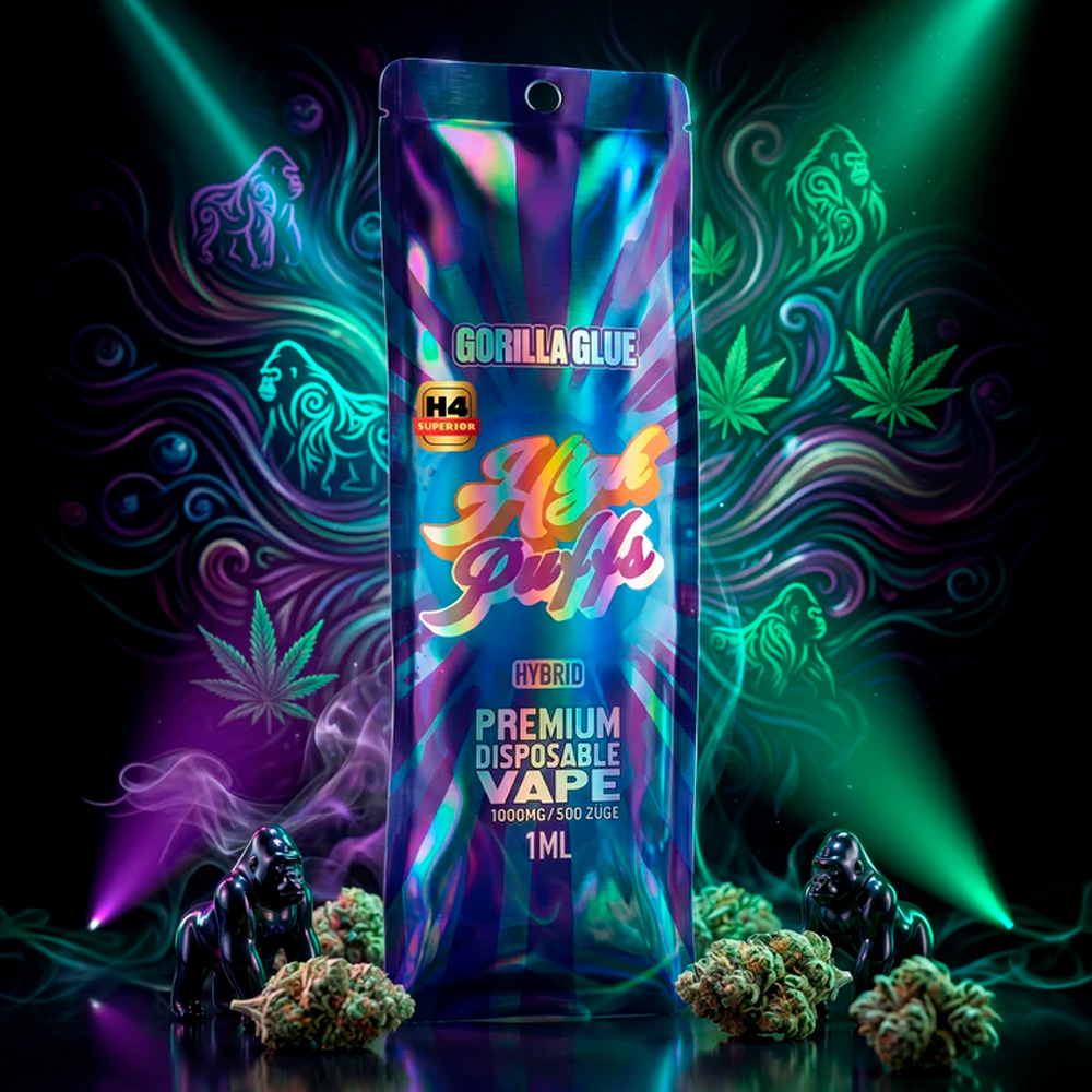 High Puffs H4 Superior Vape Gorilla Glue