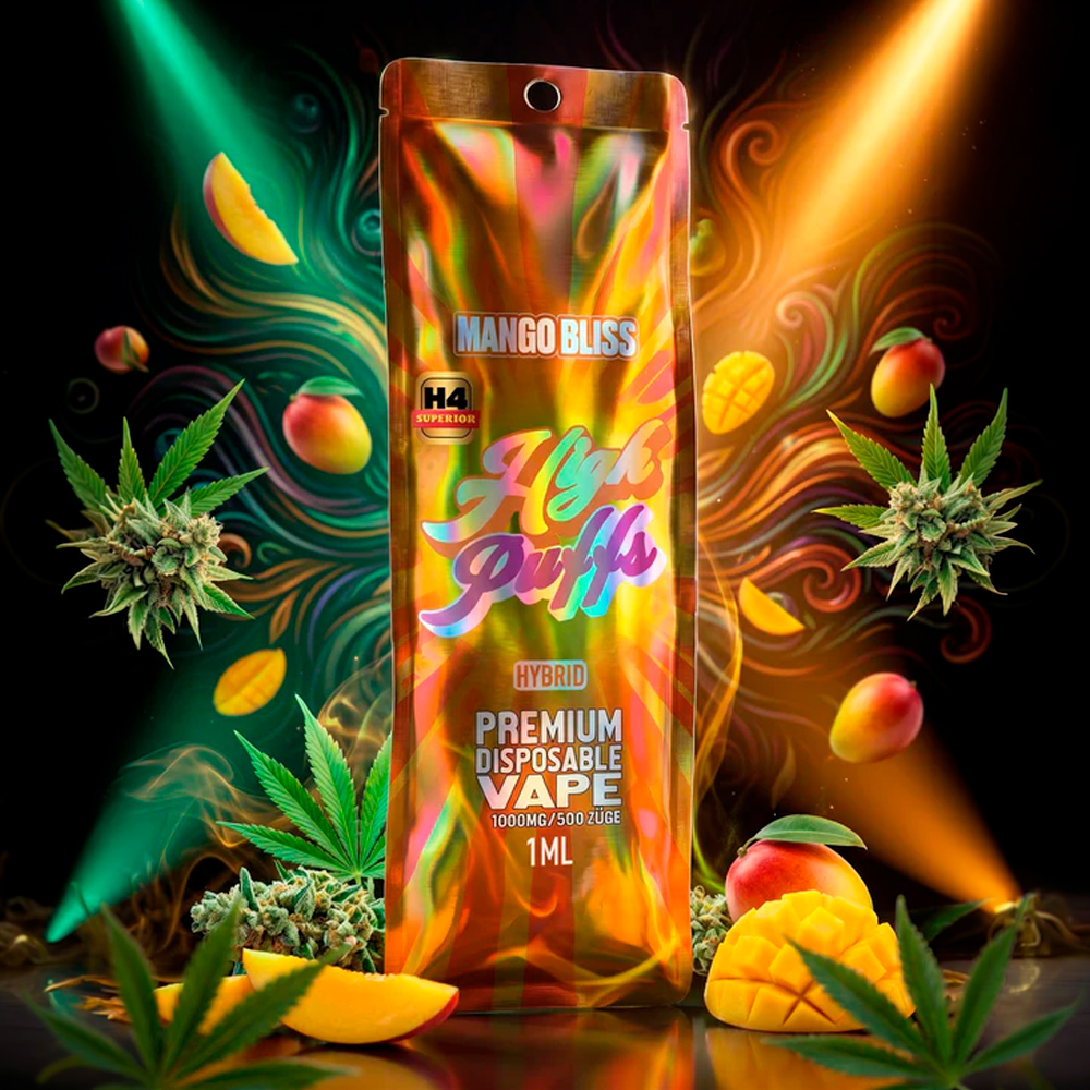 High Puffs H4 Superior Vape Mango Bliss