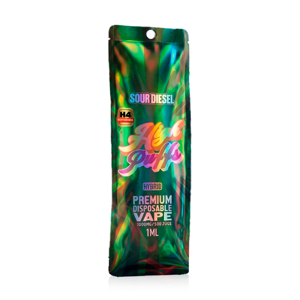High Puffs H4 Superior Vape Sour Diesel