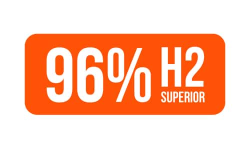 Badge 96% H2 Superior