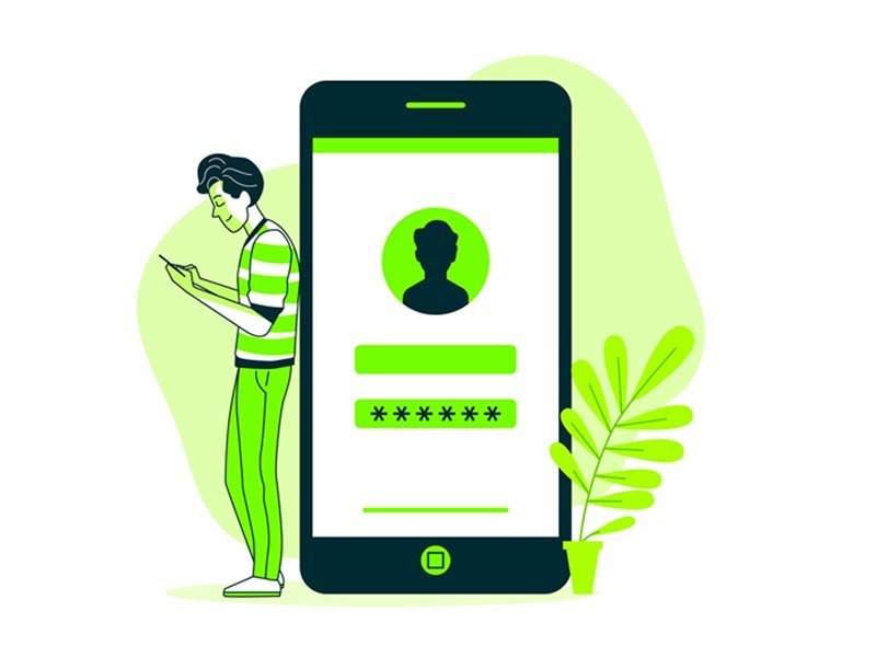 Grafik für Login