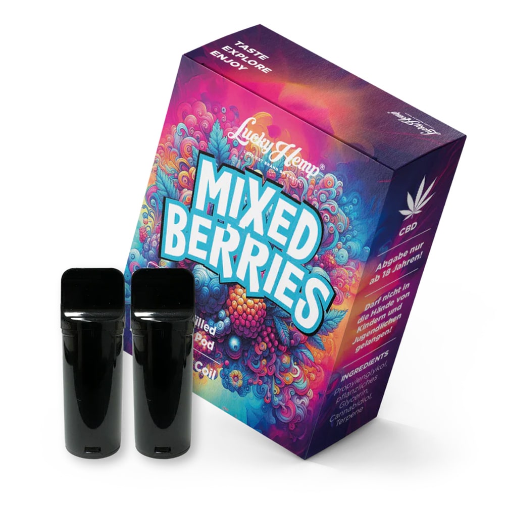 Lucky Hemp CBD Pod Mixed Berries