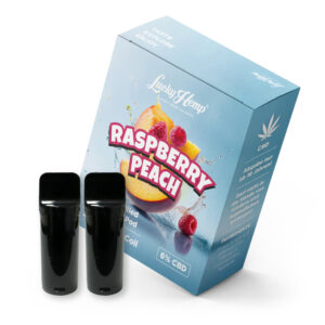 Lucky Hemp CBD Pod Raspberry Peach