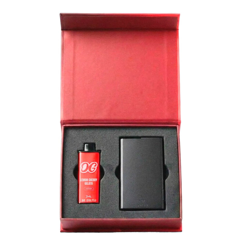 OnlyGrams Superior Pod Set + Akku Lemon Cherry Gelato Verpackung geöffnet