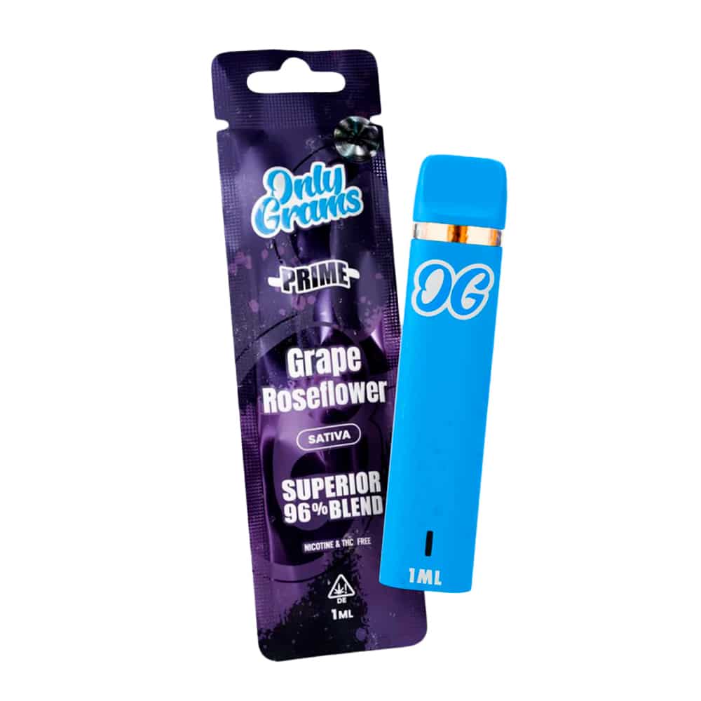 OnlyGrams Vape H2 Superior Grape Roseflower